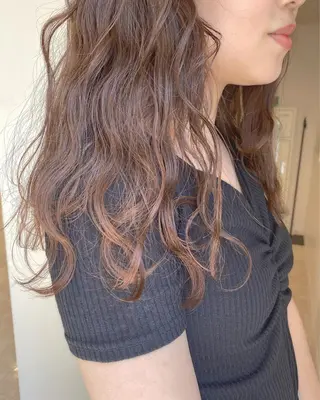 ロング カラー レイヤー/ウルフ🤎 mayo.のヘアスタイル