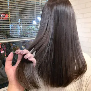 ロング 韓国ヘア🇰🇷 YURIYAのヘアスタイル