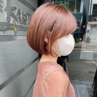 ショート カラー 美髪/カラー 美容院🌈渡辺隼也のヘアスタイル