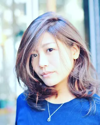 ミディアム 北川 裕暁のヘアスタイル