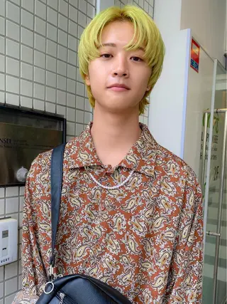 カラー メンズ 栄/矢場町 三井太朗のヘアスタイル