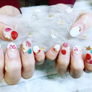 ネイル 🦋ネイルサロン ブラン🌈ゆりのネイルデザイン