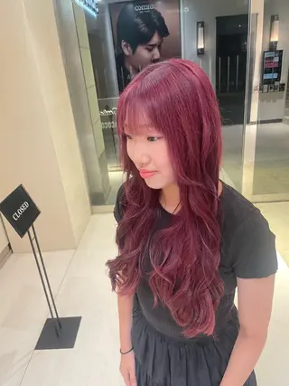 ロング カラー kraemer福岡所属・Lisa/髪質改善 /ﾌﾞﾘｰﾁｶﾗｰのヘアスタイル