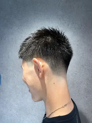 ショート メンズ 前原 凌汰のヘアスタイル