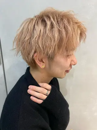 カラー メンズ M IIのヘアスタイル