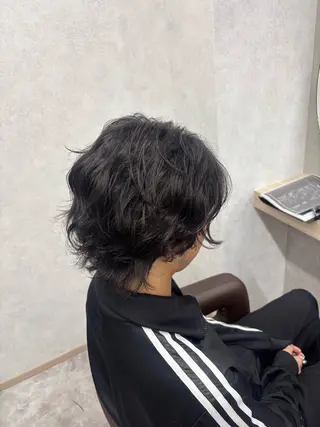 パーマ メンズ KEEN.渋沢/ 横溝小夏のヘアスタイル