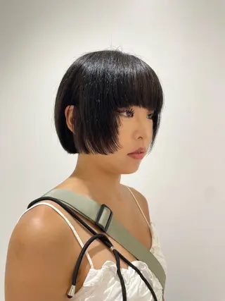 ショート 🏳️‍⚧️艶カラー /アレンジ🎀くるみのヘアスタイル