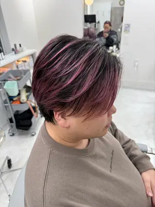 カラー メンズ 【バレイヤージュ】 🔥メンズRYUTAのヘアスタイル