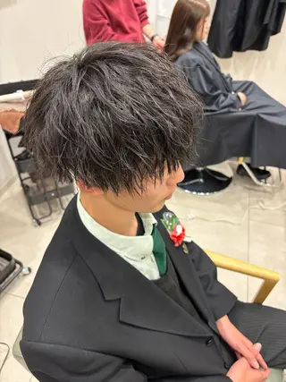 パーマ メンズ 💜N°大分💜 三浦のヘアスタイル