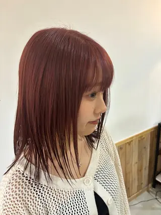 カラー 🌈ダブルカラー🌈 💚みやのしんじ💚のヘアスタイル