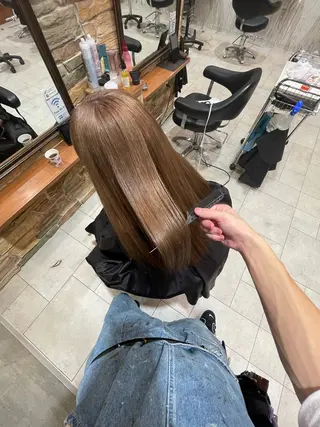 ロング カラー tori六甲道所属・六反 仁哉のヘアスタイル