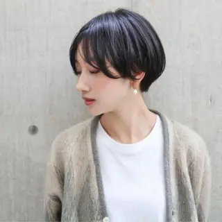 ショート 再現性ショートボブ 木又克美のヘアスタイル