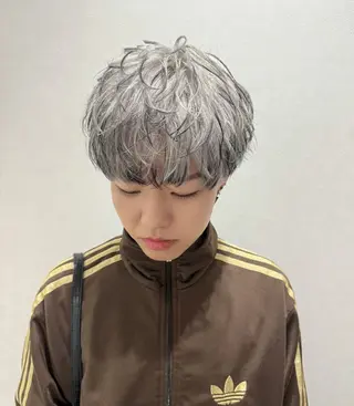 カラー メンズ 𝐑𝐲𝐮𝐤𝐢 【店長】ALEAPのヘアスタイル