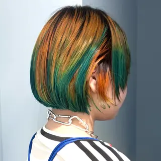 カラー Kurumi Nakayamaのヘアスタイル