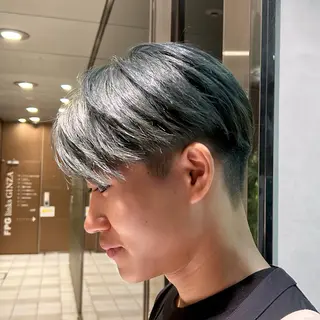メンズ 池袋/韓国メンズヘア ❤️💙軸丸みうのヘアスタイル