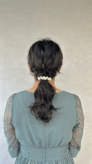 ヘアアレンジ ヘアセット/眉毛カッ ト/Nana〻のヘアスタイル