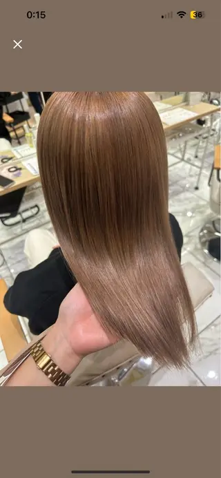 セミロング カラー 🦋sana🦋 似合わせカット✁のヘアスタイル