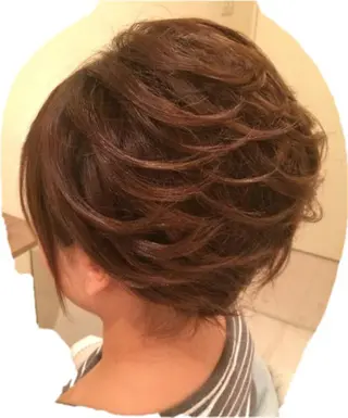 ショート Hair set RUUNAのヘアスタイル