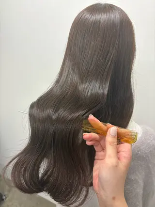 ロング COTAN所属・🍒YUI🍒 暖色カラー/ブリーチのヘアスタイル