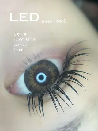 マツエク・マツパ irie hair &　eyelash所属・irie(ｱｲﾘｰ) hair&eyeのマツエク・マツパデザイン