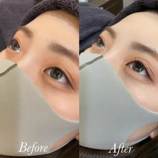 マツエク・マツパ aya/小顔レイヤー /柔らかカラーのヘアスタイル