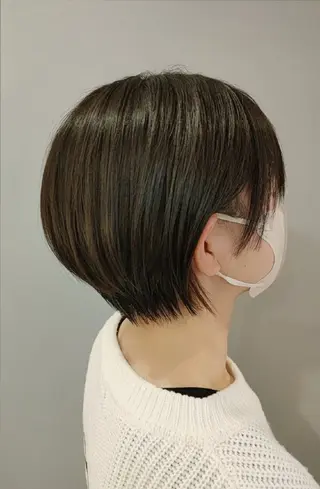 ショート カラー YUTORI hair&spa所属・ショート特化 上尾 YUTORIのヘアスタイル