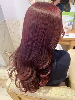 ロング カラー 勝野 優佳のヘアスタイル