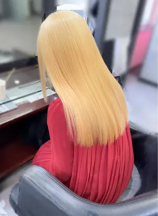 ロング カラー ハイトーンエクステ 🎩カズキ🎩のヘアスタイル