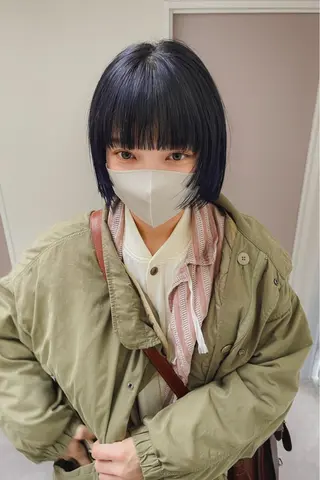 ショート カラー kyon.hair 韓国カットカラーのヘアスタイル