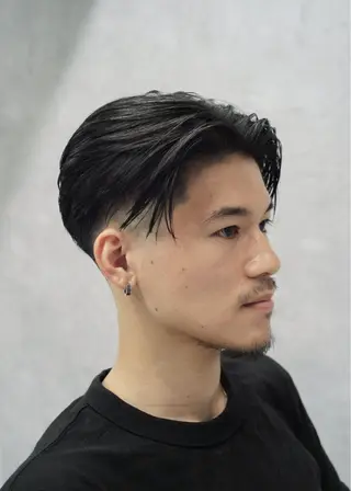 ショート カラー メンズ GAKU /フェード /メンズ/難波のヘアスタイル