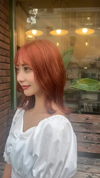 ミディアム BRIDGE HAIR所属・reika 🩰のヘアスタイル