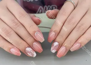 ネイル 神田 ココナッツのネイルデザイン