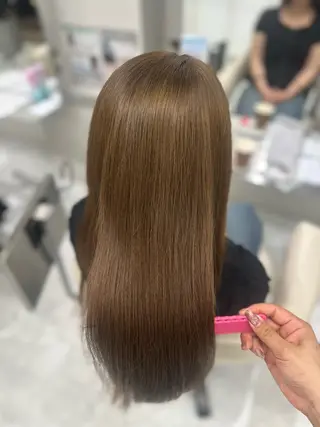 ロング カラー LeeHorie MIUのヘアスタイル