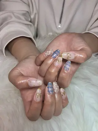 ネイル しまむら さくらのネイルデザイン