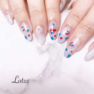 ネイル ネイル＆脱毛 Lotus🌸のネイルデザイン