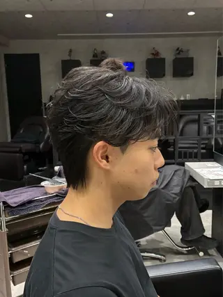 ショート メンズ メンズパーマ特化💈 髙木颯太💈のヘアスタイル
