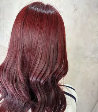 カラー うる艶カラー/韓国風 折戸光希のヘアスタイル