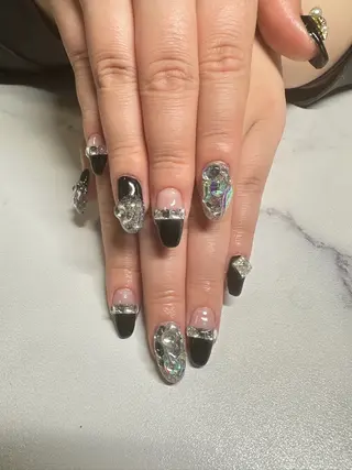 ネイル Chiara 長さ出し/パラジェルのネイルデザイン