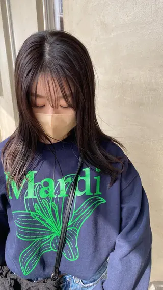 ミディアム カラー 柔らかカラー🥛 mayucoのヘアスタイル