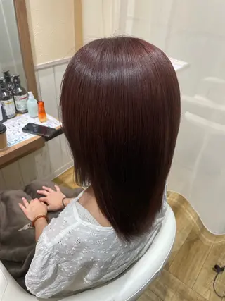 セミロング ase.糸島店所属・ase.糸島店 MAIのヘアスタイル