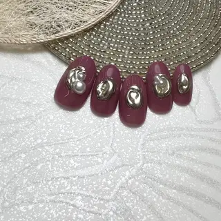 ネイル ⭐︎休業中の練習⭐︎ JNA認定講師髙橋のネイルデザイン