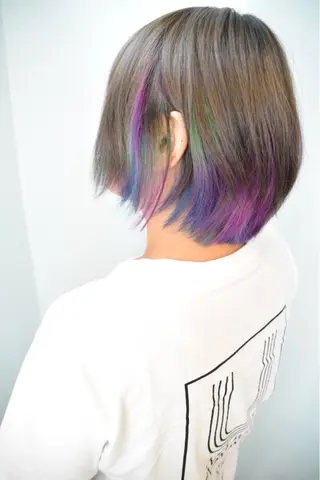 ショート カラー GO TODAY  表参道店所属・【代表】 ホワイトカラー☆大森のヘアスタイル