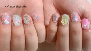 ショート ネイル ネイルスタジオ シェイクユアハンズのネイルデザイン