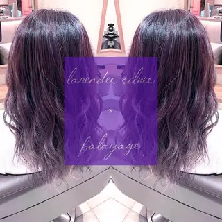 ロング カラー 川越 輝梨奈のヘアスタイル