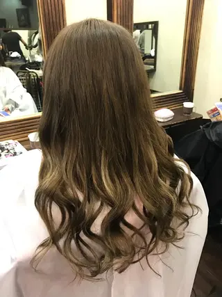 ミディアム セミロング ロング カラー ミニモお気に入り数 No.1宍戸雄弥のヘアスタイル