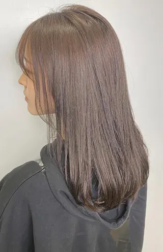 ミディアム カラー お任せヘア☘️☘️ 及川渚のヘアスタイル