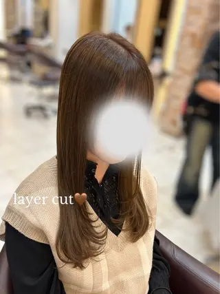 ロング 🧸HARUNA 艶髪✨透明感🫧のヘアスタイル