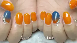 ネイル ネイルリボン 伊藤のネイルデザイン