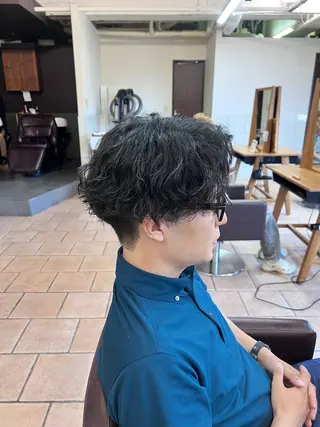 ショート パーマ メンズ メンズカットパーマ ✂️ JOYAのヘアスタイル