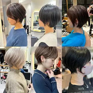 ショート ショートボブ/ 無料カット/荒砂のヘアスタイル